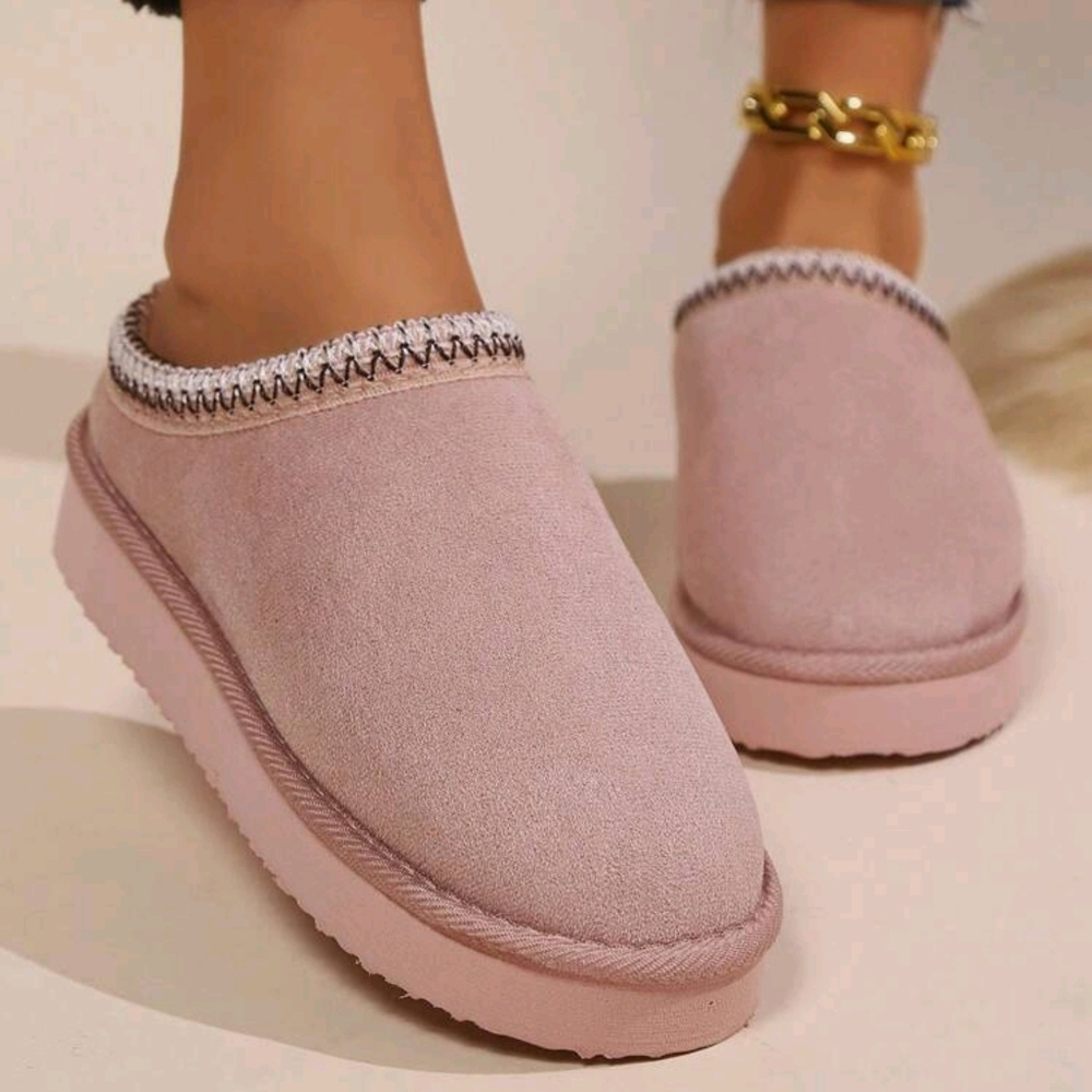 Women's Casual Daily Wear Snow Boots, Ladies' Slippers - Picture 6 of 7